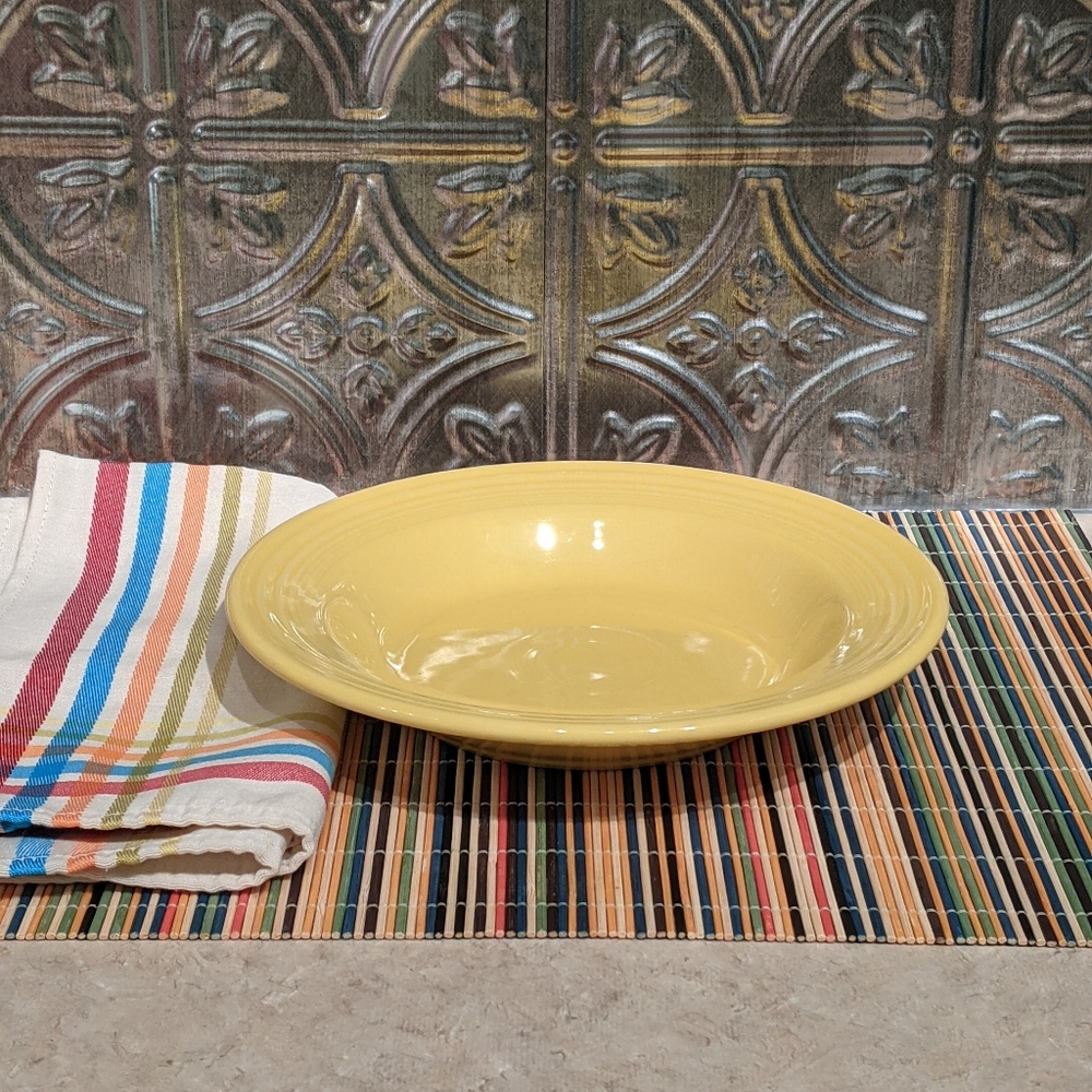 Fiestaware Sunflower Rim Soup Bowl